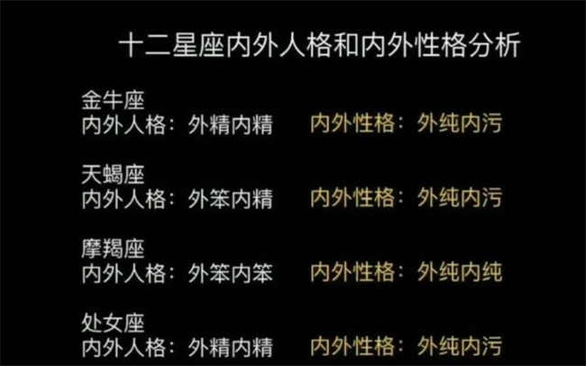 星座月份對(duì)照表怎么查詢，不同星座的人性格有什么特征